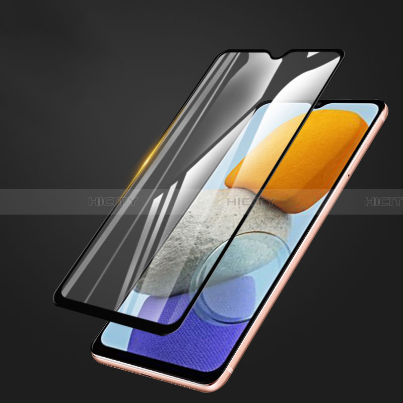 Samsung Galaxy A02用強化ガラス フル液晶保護フィルム F05 サムスン ブラック
