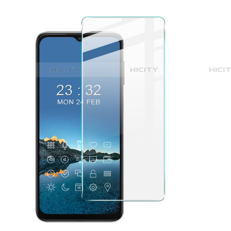 Samsung Galaxy A03s用強化ガラス 液晶保護フィルム T05 サムスン クリア