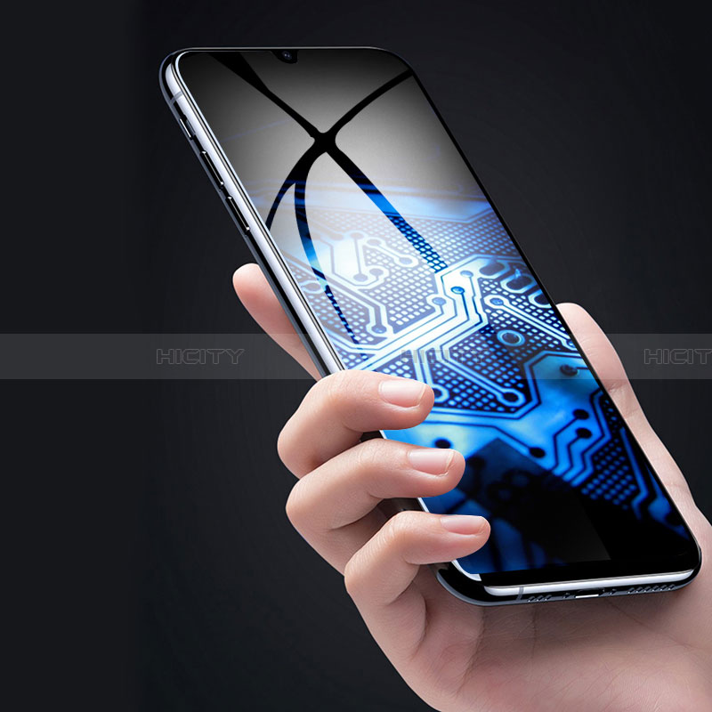 Samsung Galaxy A04 4G用強化ガラス フル液晶保護フィルム F05 サムスン ブラック