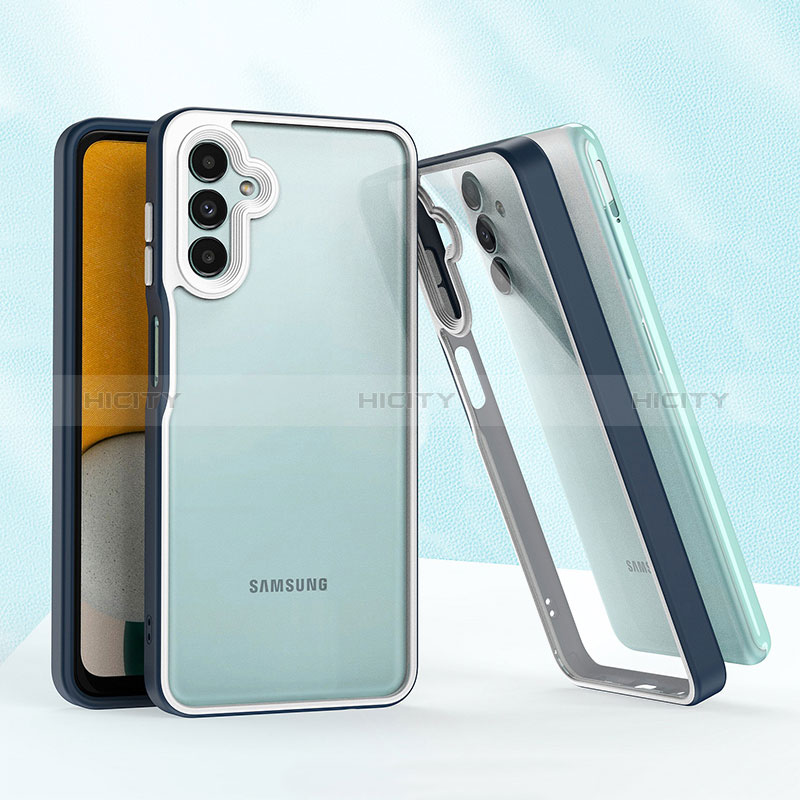 Samsung Galaxy A04s用ハイブリットバンパーケース プラスチック 兼シリコーン カバー QW1 サムスン 