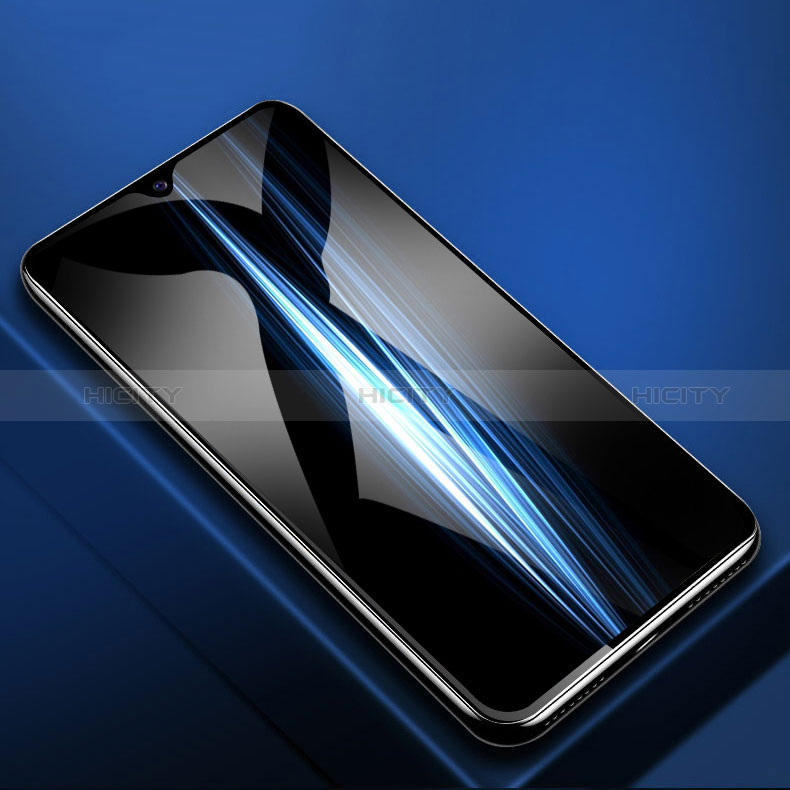 Samsung Galaxy A10s用強化ガラス フル液晶保護フィルム F04 サムスン ブラック