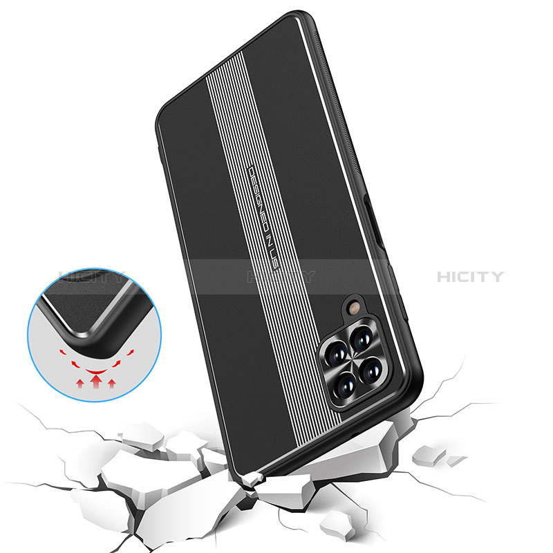 Samsung Galaxy A12 5G用ケース 高級感 手触り良い アルミメタル 製の金属製 兼シリコン カバー JL1 サムスン 