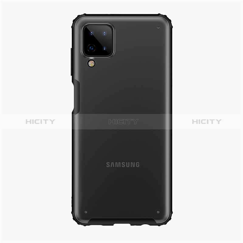 Samsung Galaxy A12 5G用ハイブリットバンパーケース プラスチック 兼シリコーン カバー U01 サムスン 