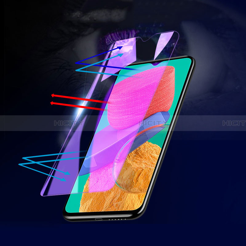 Samsung Galaxy A13 4G用高光沢 液晶保護フィルム フルカバレッジ画面 アンチグレア ブルーライト サムスン クリア