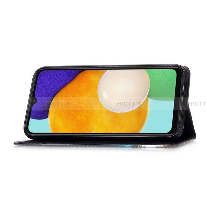 Samsung Galaxy A13 5G用手帳型 レザーケース スタンド パターン カバー Y02B サムスン 