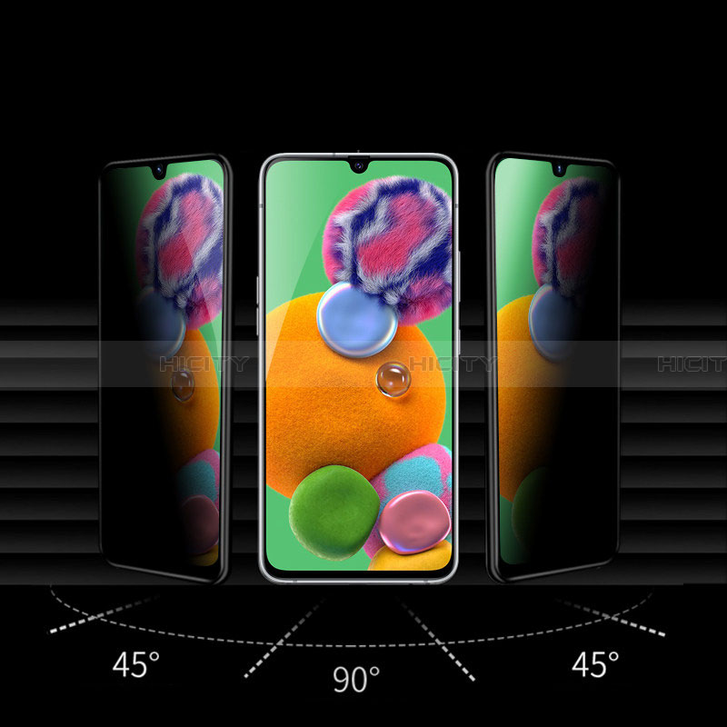 Samsung Galaxy A13 5G用反スパイ 強化ガラス 液晶保護フィルム S05 サムスン クリア