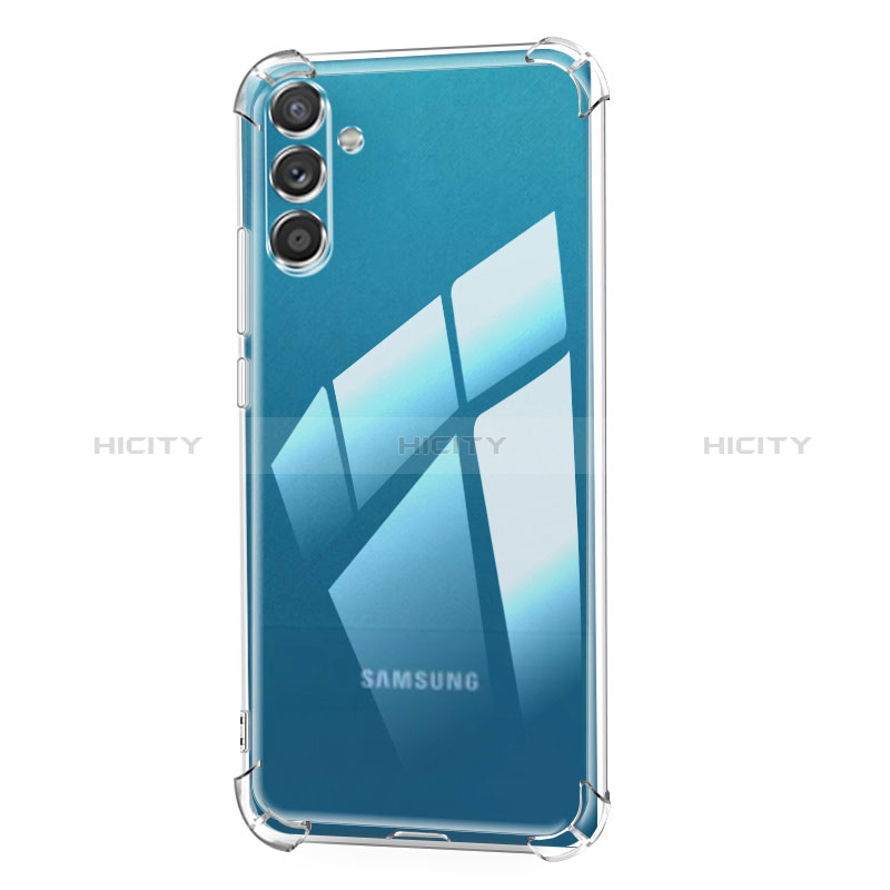 Samsung Galaxy A15 4G用極薄ソフトケース シリコンケース 耐衝撃 全面保護 クリア透明 T04 サムスン クリア