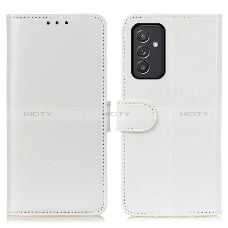 Samsung Galaxy A15 4G用手帳型 レザーケース スタンド カバー M07L サムスン ホワイト