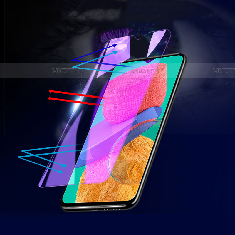 Samsung Galaxy A21 European用高光沢 液晶保護フィルム フルカバレッジ画面 アンチグレア ブルーライト サムスン クリア