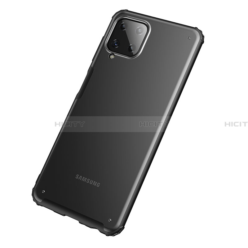 Samsung Galaxy A22 4G用ハイブリットバンパーケース クリア透明 プラスチック カバー サムスン 