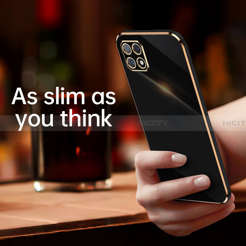 Samsung Galaxy A22 5G用極薄ソフトケース シリコンケース 耐衝撃 全面保護 XL1 サムスン 