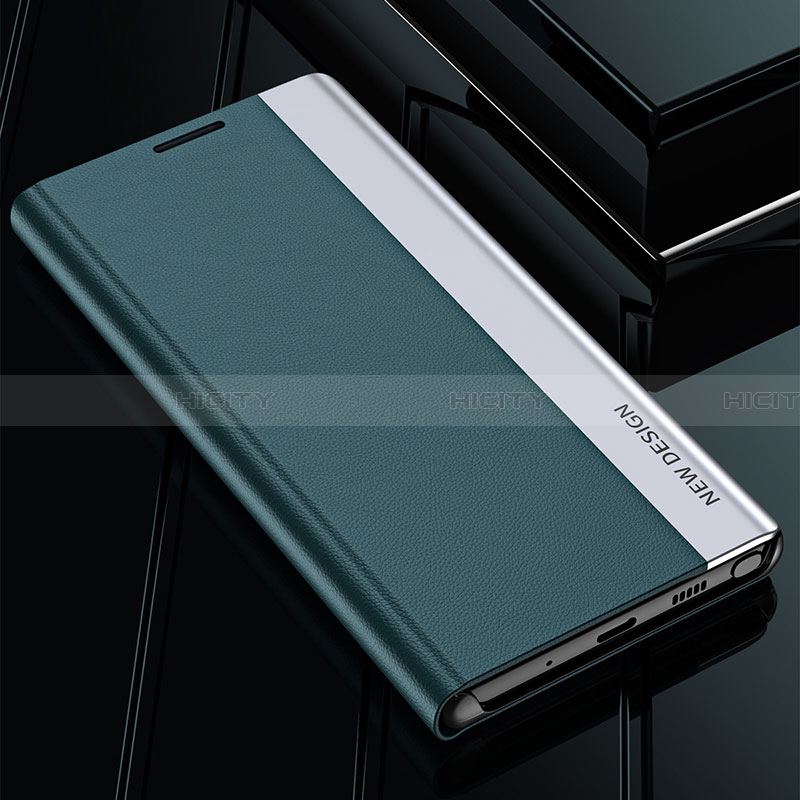 Samsung Galaxy A22 5G用手帳型 レザーケース スタンド カバー QH1 サムスン 