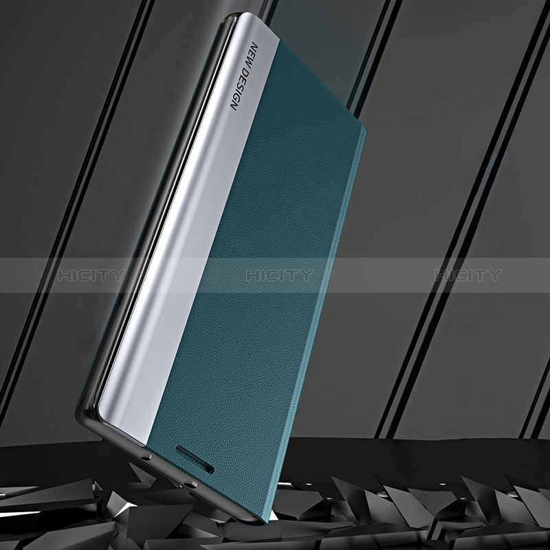 Samsung Galaxy A22s 5G用手帳型 レザーケース スタンド カバー QH2 サムスン 