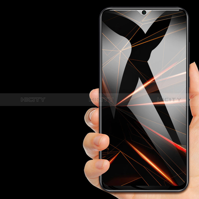 Samsung Galaxy A22s 5G用強化ガラス フル液晶保護フィルム サムスン ブラック