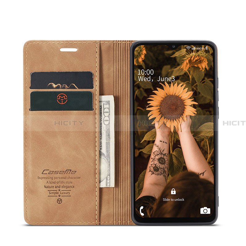 Samsung Galaxy A23 4G用手帳型 レザーケース スタンド カバー C01S サムスン 