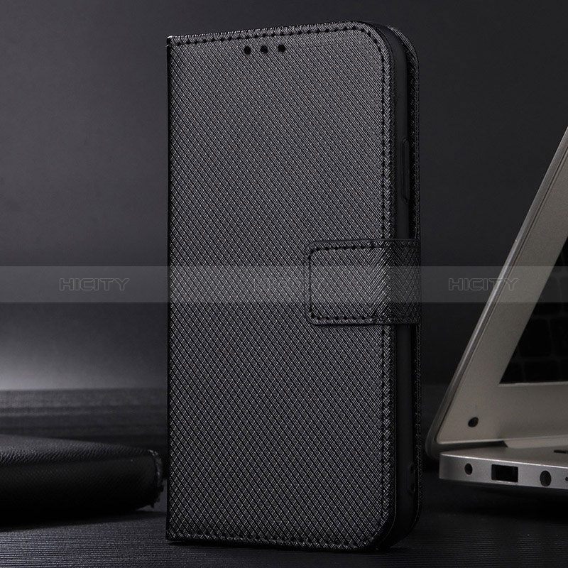 Samsung Galaxy A23e 5G用手帳型 レザーケース スタンド カバー BY5 サムスン ブラック