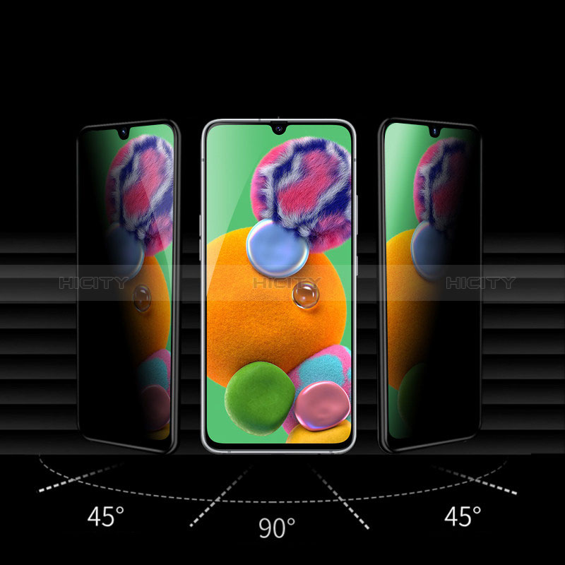Samsung Galaxy A23e 5G用反スパイ 強化ガラス 液晶保護フィルム S05 サムスン クリア