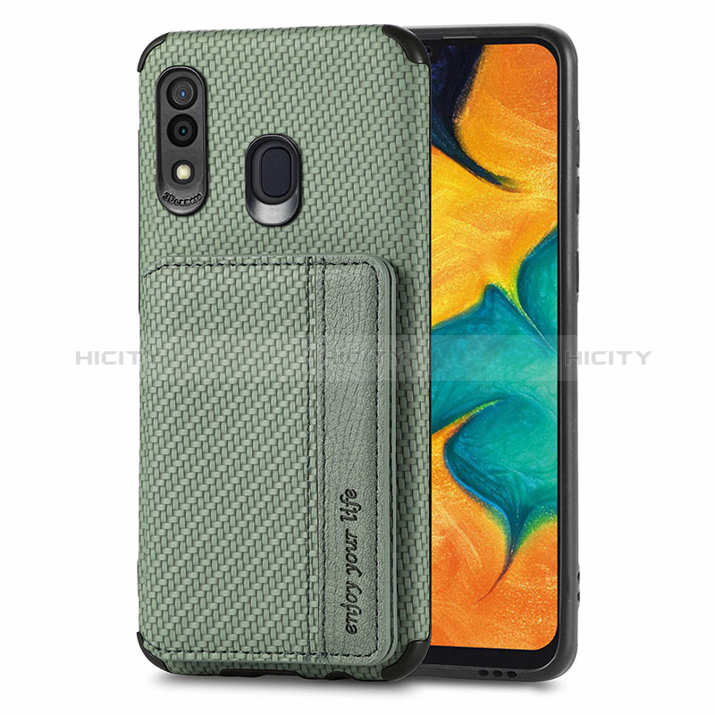 Samsung Galaxy A30用極薄ソフトケース シリコンケース 耐衝撃 全面保護 マグネット式 バンパー S01D サムスン 