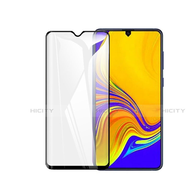 Samsung Galaxy A30用強化ガラス フル液晶保護フィルム サムスン ブラック