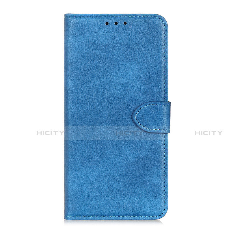Samsung Galaxy A31用手帳型 レザーケース スタンド カバー L15 サムスン ブルー