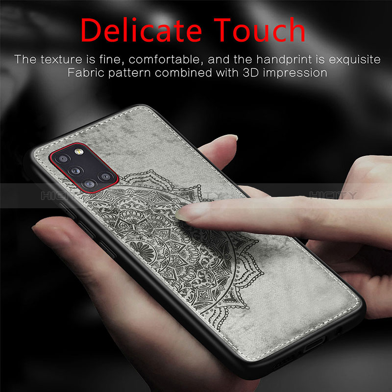 Samsung Galaxy A31用極薄ソフトケース シリコンケース 耐衝撃 全面保護 マグネット式 バンパー S04D サムスン 