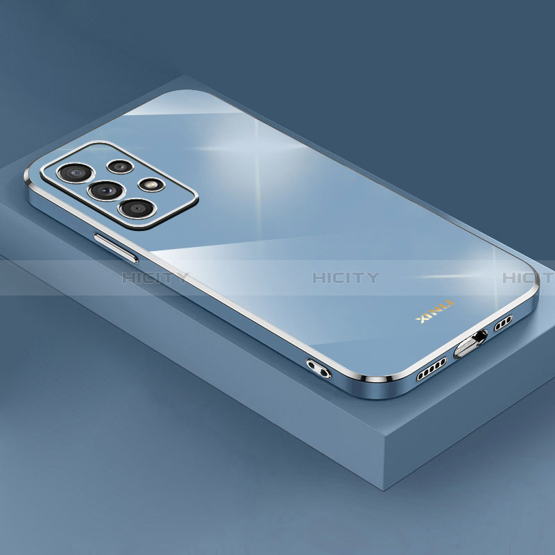 Samsung Galaxy A32 4G用極薄ソフトケース シリコンケース 耐衝撃 全面保護 XL4 サムスン ネイビー