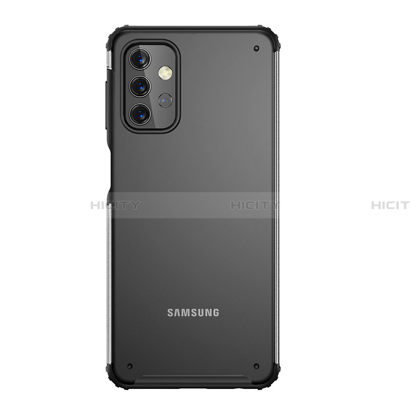 Samsung Galaxy A32 4G用ハイブリットバンパーケース クリア透明 プラスチック カバー WL1 サムスン 