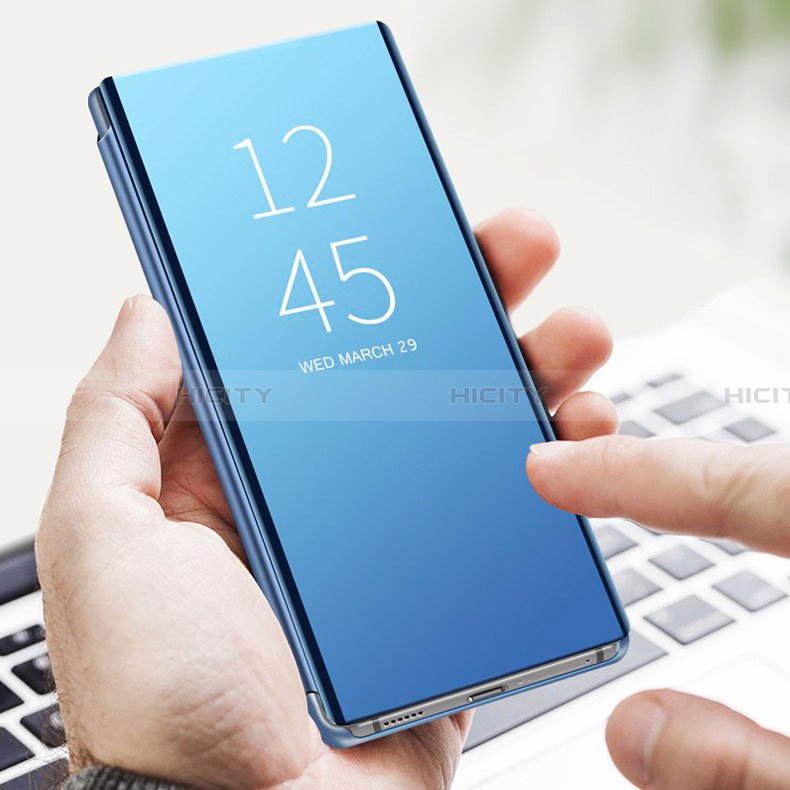 Samsung Galaxy A32 4G用手帳型 レザーケース スタンド 鏡面 カバー サムスン 