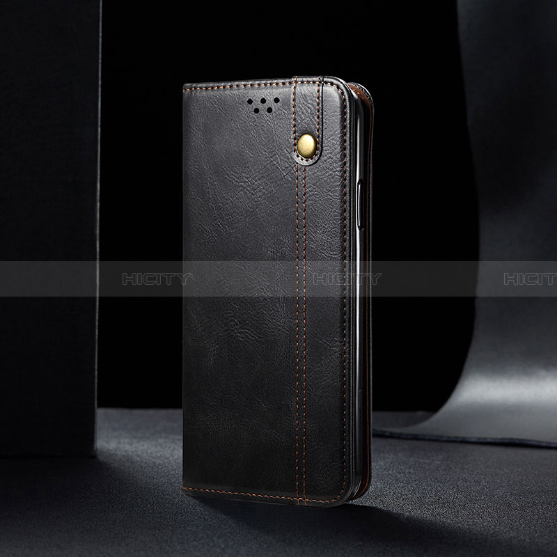 Samsung Galaxy A32 5G用手帳型 レザーケース スタンド カバー B01S サムスン ブラック