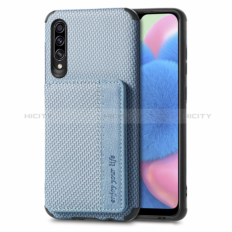 Samsung Galaxy A50S用極薄ソフトケース シリコンケース 耐衝撃 全面保護 マグネット式 バンパー S01D サムスン 