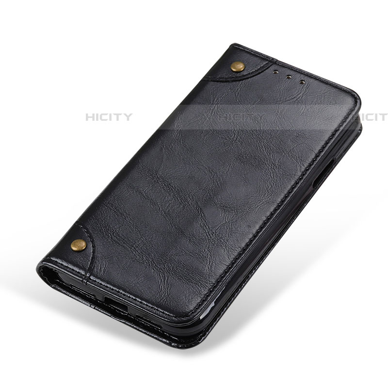 Samsung Galaxy A52 4G用手帳型 レザーケース スタンド カバー M04L サムスン ブラック