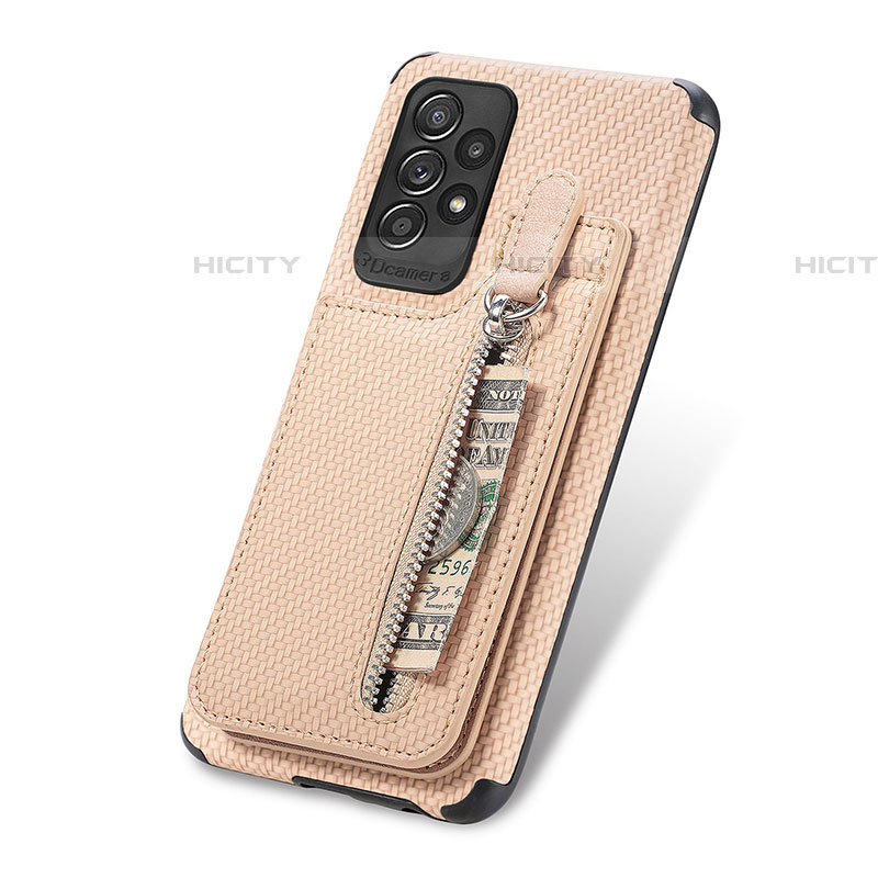 Samsung Galaxy A52 4G用極薄ソフトケース シリコンケース 耐衝撃 全面保護 マグネット式 バンパー S02D サムスン 