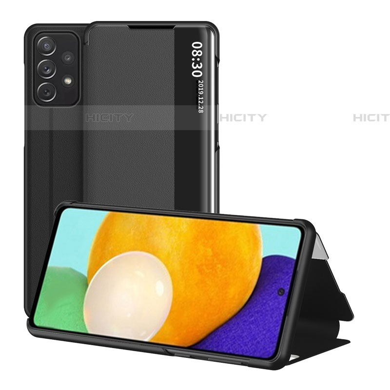 Samsung Galaxy A52 5G用手帳型 レザーケース スタンド カバー ZL1 サムスン 
