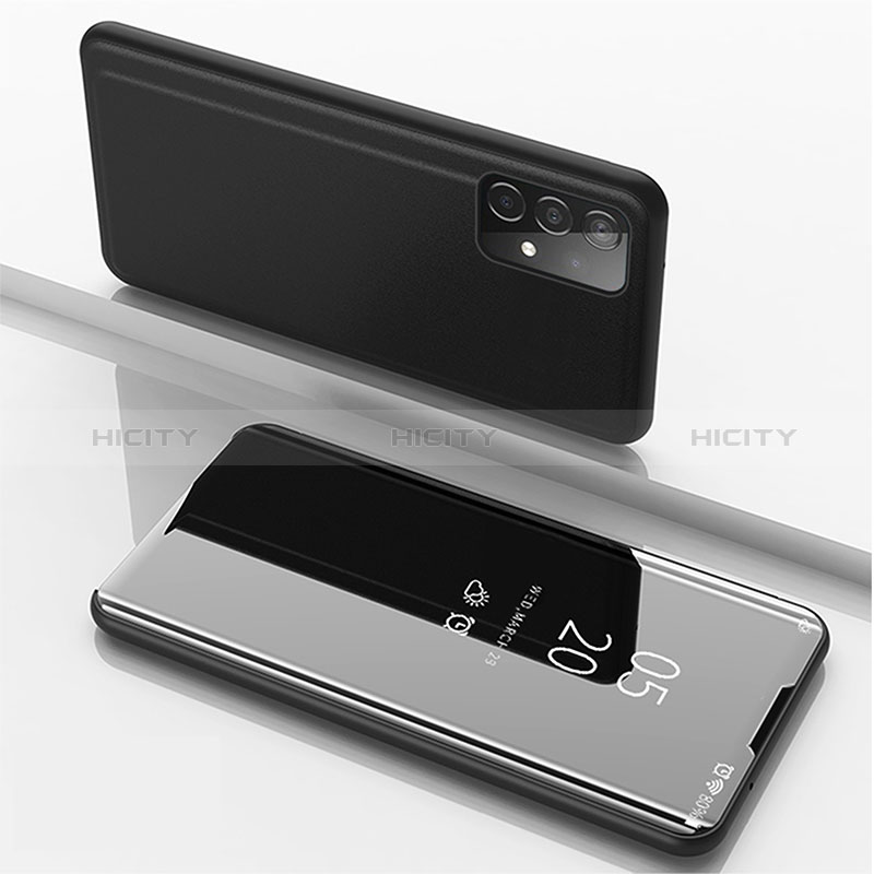 Samsung Galaxy A52s 5G用手帳型 レザーケース スタンド 鏡面 カバー ZL1 サムスン 