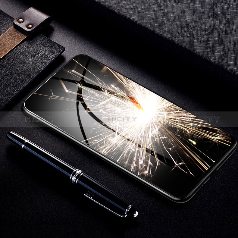 Samsung Galaxy A52s 5G用強化ガラス フル液晶保護フィルム F05 サムスン ブラック