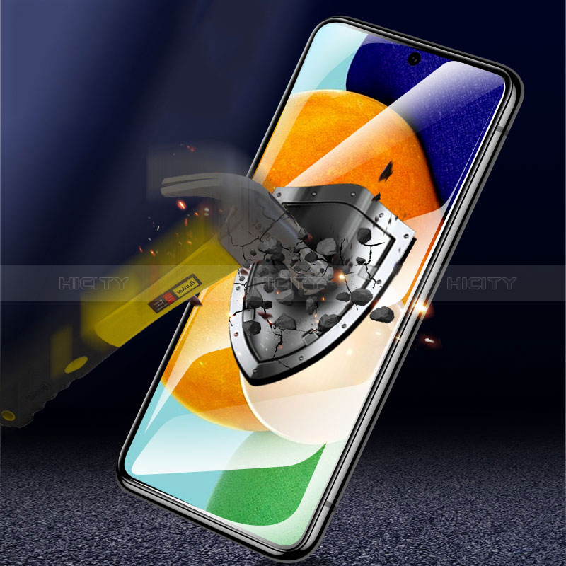 Samsung Galaxy A52s 5G用強化ガラス フル液晶保護フィルム F07 サムスン ブラック