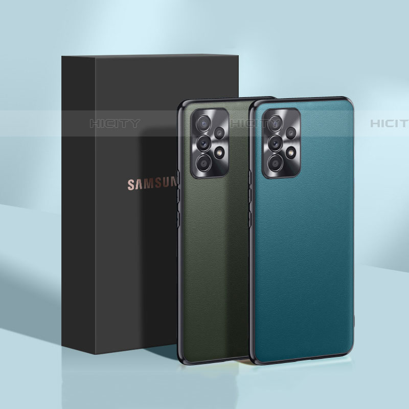 Samsung Galaxy A53 5G用ケース 高級感 手触り良いレザー柄 QK1 サムスン 