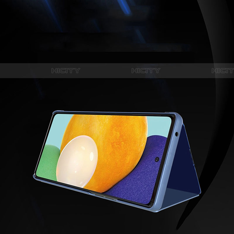 Samsung Galaxy A53 5G用手帳型 レザーケース スタンド 鏡面 カバー サムスン 