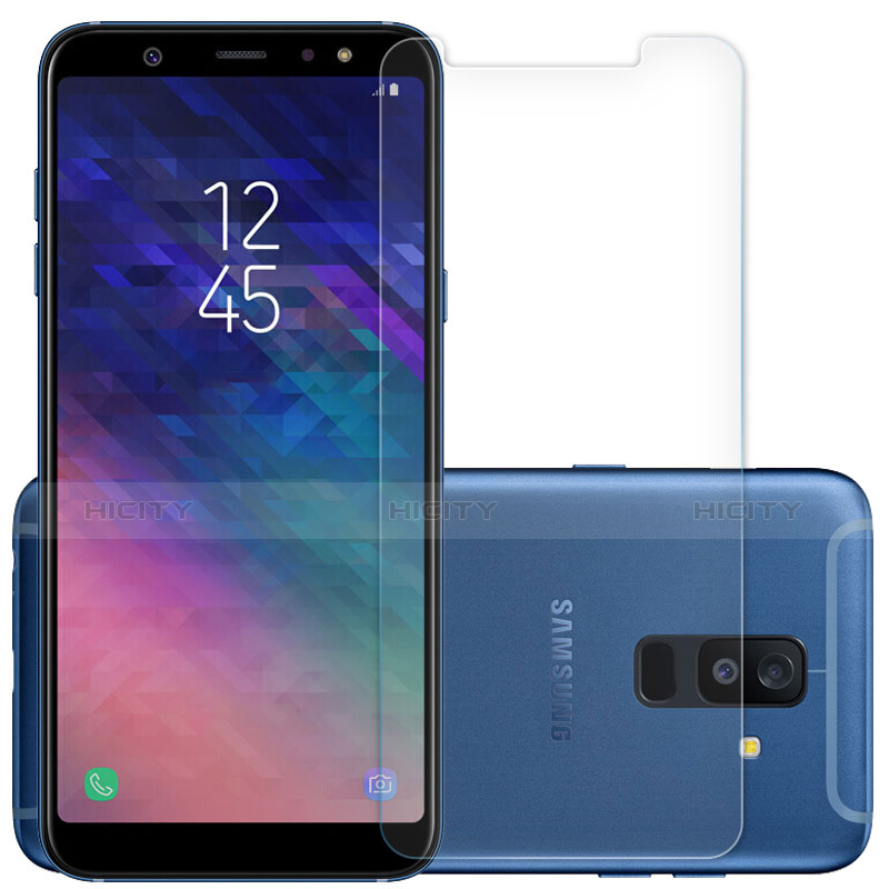 Samsung Galaxy A6 Plus (2018)用強化ガラス 液晶保護フィルム サムスン クリア