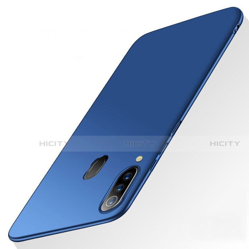 Samsung Galaxy A60用ハードケース プラスチック 質感もマット M01 サムスン ネイビー