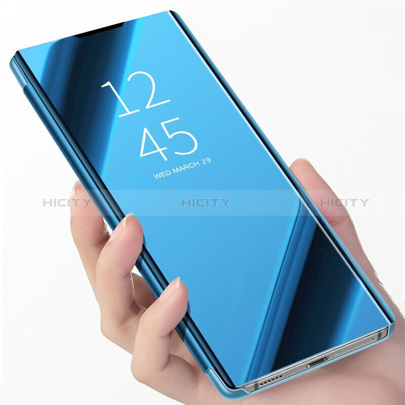 Samsung Galaxy A7 (2018) A750用手帳型 レザーケース スタンド 鏡面 カバー L04 サムスン 