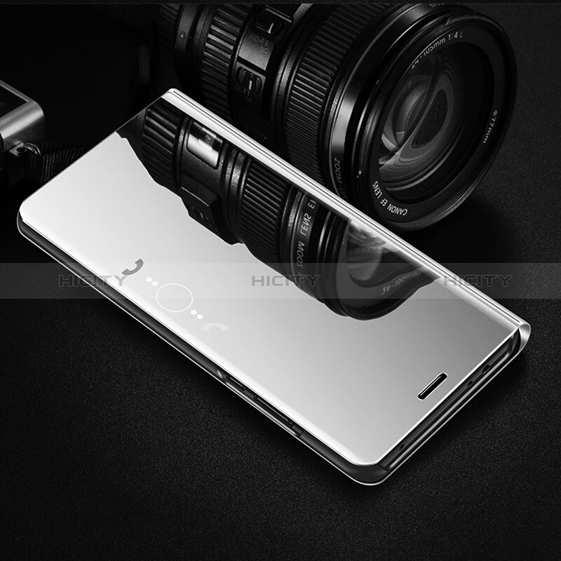 Samsung Galaxy A7 (2018) A750用手帳型 レザーケース スタンド 鏡面 カバー L02 サムスン 