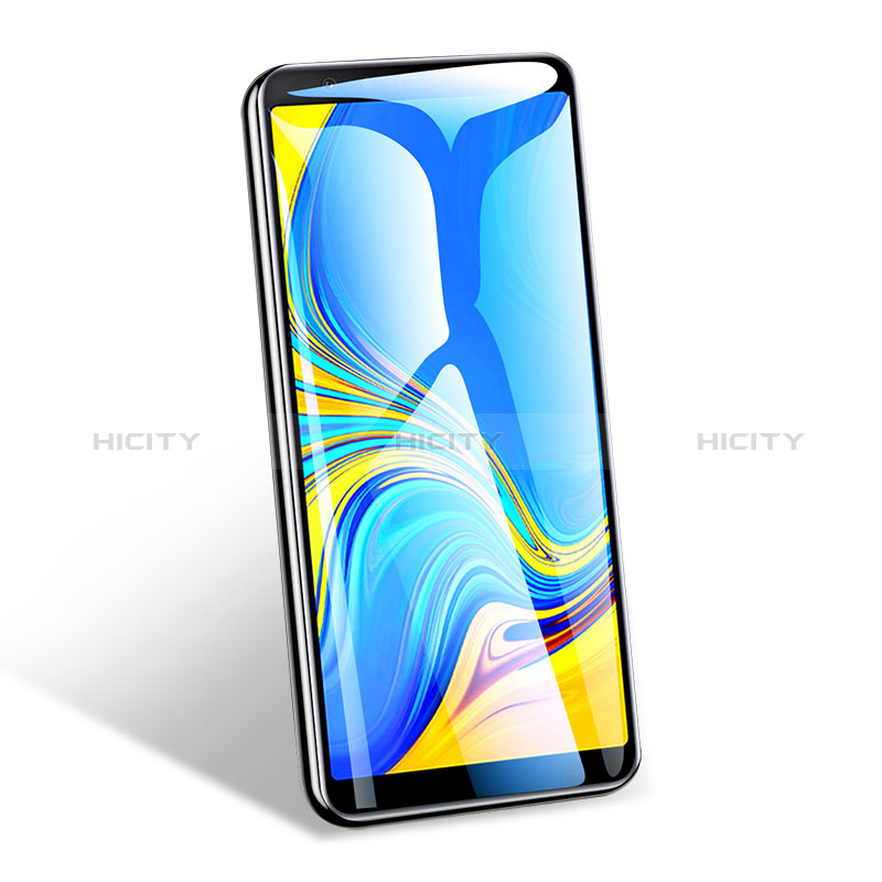 Samsung Galaxy A7 (2018) A750用強化ガラス フル液晶保護フィルム F03 サムスン ブラック