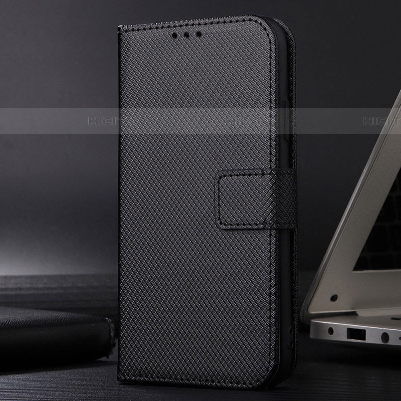Samsung Galaxy A72 4G用手帳型 レザーケース スタンド カバー BY1 サムスン ブラック