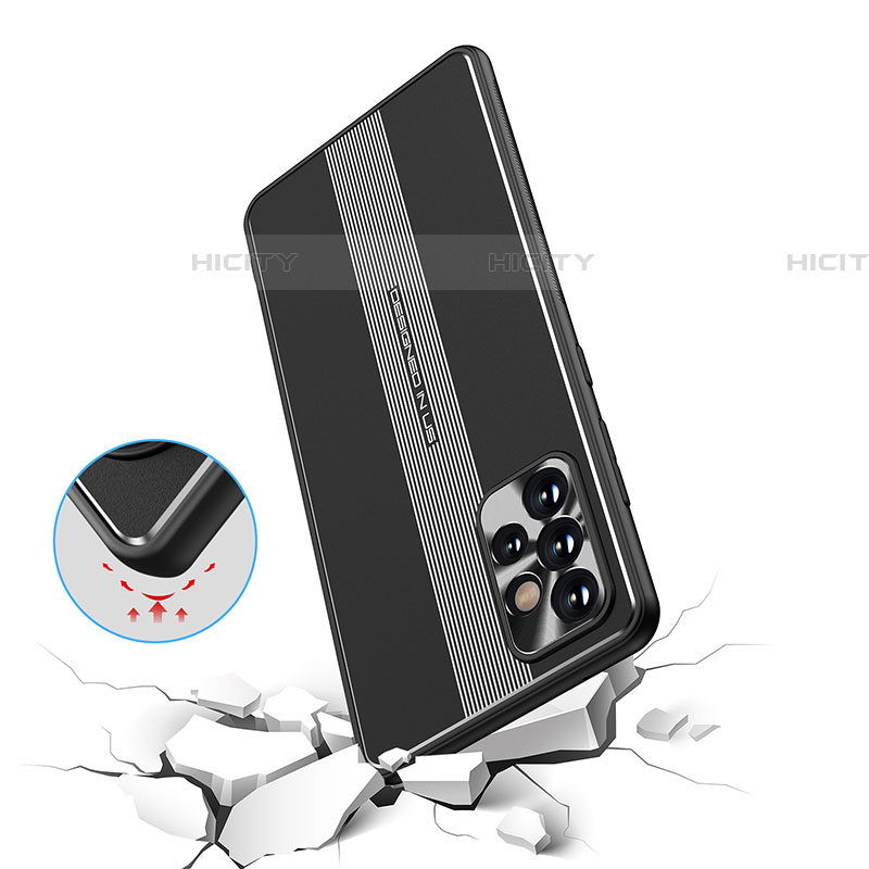Samsung Galaxy A72 4G用ケース 高級感 手触り良い アルミメタル 製の金属製 兼シリコン カバー JL1 サムスン 
