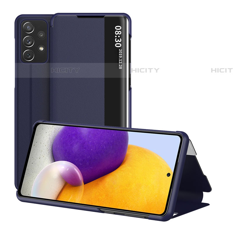 Samsung Galaxy A72 4G用手帳型 レザーケース スタンド カバー ZL1 サムスン 