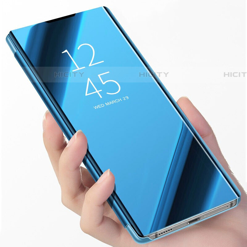 Samsung Galaxy A73 5G用手帳型 レザーケース スタンド 鏡面 カバー サムスン 
