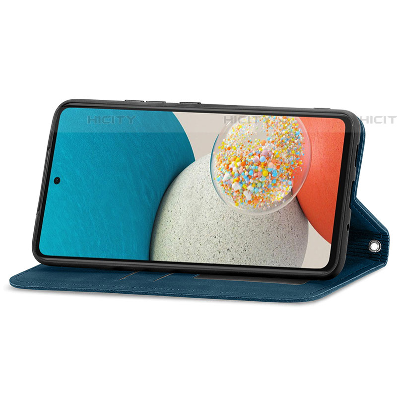 Samsung Galaxy A73 5G用手帳型 レザーケース スタンド カバー S04D サムスン 