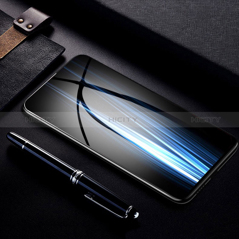 Samsung Galaxy A81用強化ガラス フル液晶保護フィルム F12 サムスン ブラック