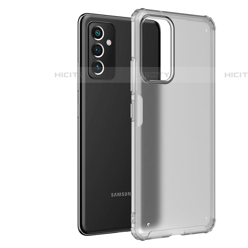 Samsung Galaxy A82 5G用ハイブリットバンパーケース クリア透明 プラスチック カバー サムスン クリア
